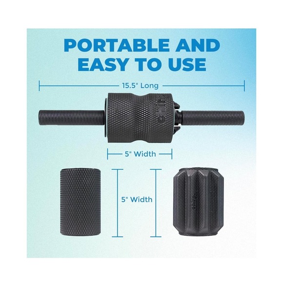 Chirp 3-in-1 Muscle Roller, Customizable Muscle Recovery Massager - Picture 9 of 10